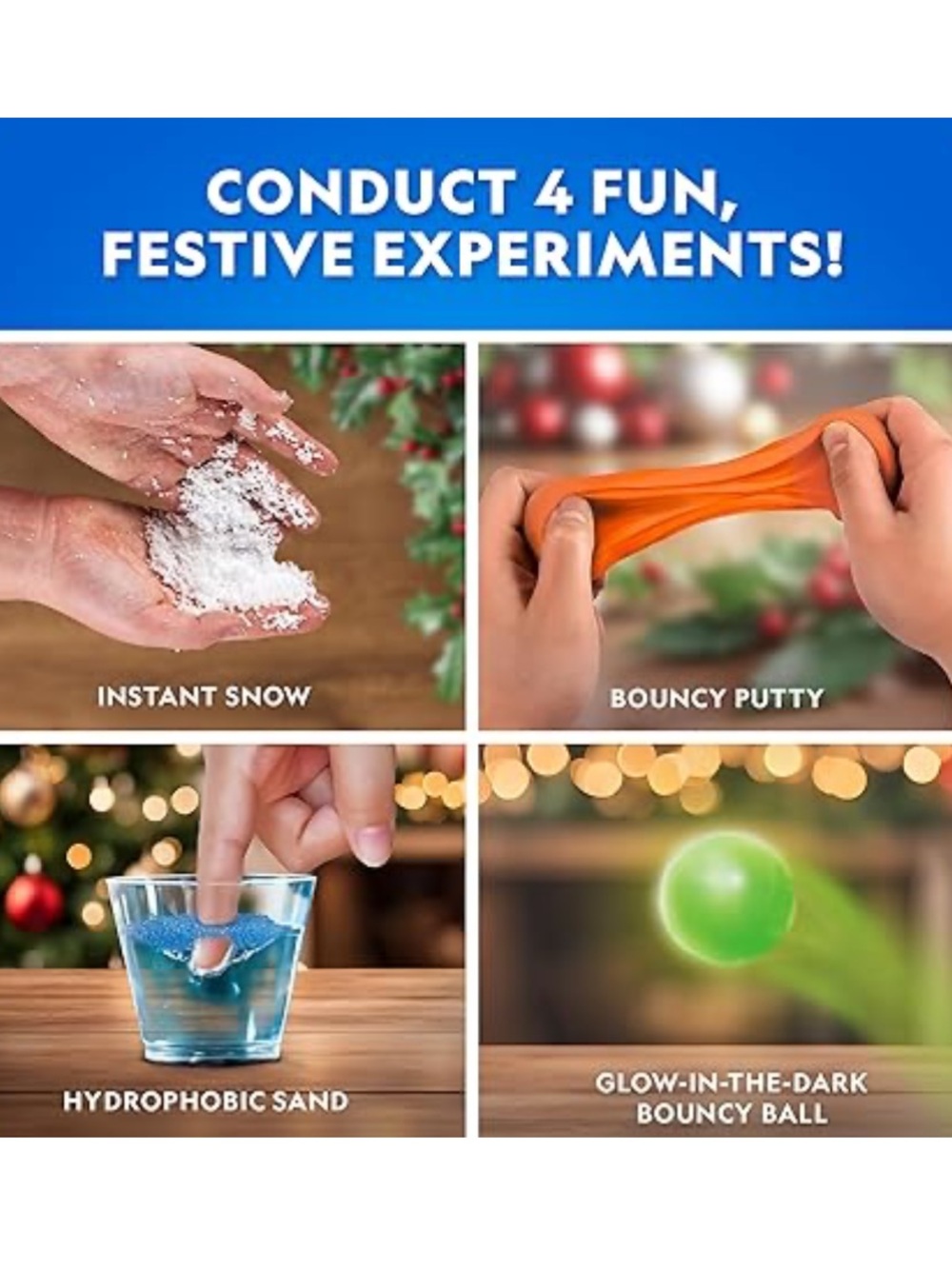 Bluemarble Science Experiment Christmas Ornament Gift - All Materials Included - Picture 3 of 5